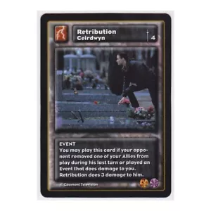 Ceirdwyn VERGELTUNG Highlander CCG TCG 1. Auflage Waffen & Taktiken - Bild 1 von 1