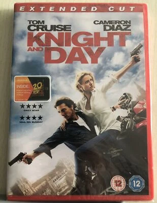 Knight And Day,DVD, Tom Cruise,Cameron Diaz,2010,(Dir)  James Mangold, Region 2 - Image 1 of 4