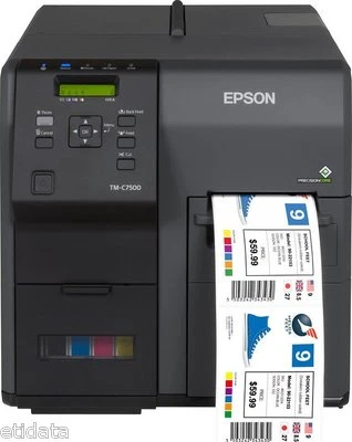 Etiketten Drucker Epson TM-C7500G Cutter Display USB Ethernet C31CD84312 - Bild 1 von 4