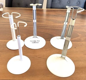 5 WHITE KAISER DOLL STANDS LOT 1 is Heritage Mint Collection - Picture 1 of 2
