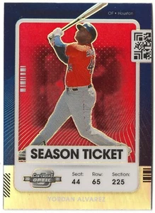 2021 Contenders Optic - Jordan Alvarez - Red Holo Prizm Parallel - Astros - Bild 1 von 1