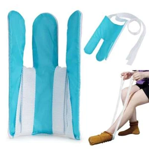 Calza Aiuto Calza Aiuto Piedi Calzini Assistenza Disabilità Vestizione Aiuto Strumento - Foto 1 di 11