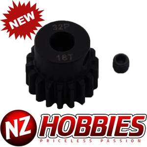 Engranaje de piñón de acero NZHOBBIES 32DP / 32P 18T eje 5 mm 32 pasos 18 dientes - Imagen 1 de 2