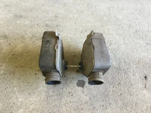 1971 71 Honda CL350 CL 350 air box filter housings w/ mounting rod & nuts - Picture 1 of 3
