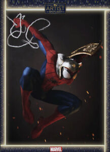 Topps Marvel Collect Artist Spotlight Victor Hugo Spider-Man Gold Epic [Digital]