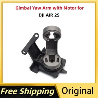 Original Gimbal Camera Yaw Arm With Motor Shock Absorber Bracket For DJI Air 2S - Image 1 of 4