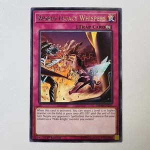 World Legacy Whispers - MP18-EN217 - Rare - NM - 1st ed - Yugioh - Picture 1 of 2