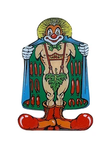 Williams Cyclone Clown Key Fob Plastic Hurricane PROMO Pinball Machine Vintage e - Picture 1 of 1
