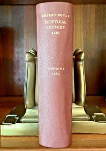 Robert Boyle, The sceptical chymist (1661); limited edition facsimile (1965) - Picture 1 of 15