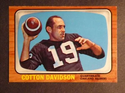 1966 Topps Cotton Davidson #109 Raiders NM+ 002 - Image 1 of 2