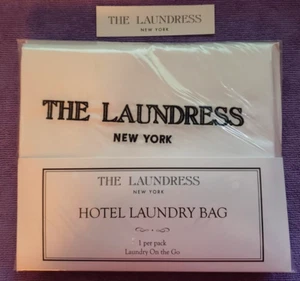 The Laundress - HOTEL LAUNDRY BAG - 1 pack - Laundry on the Go - 19" x 23.5" - Picture 1 of 7