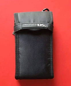 Nintendo DS System Carry Case Zipper Cart Compartment Logo 7x 3.5" - Picture 1 of 10