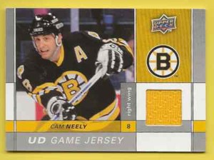 2009-10 Upper Deck UD Game Jersey Cam Neely
