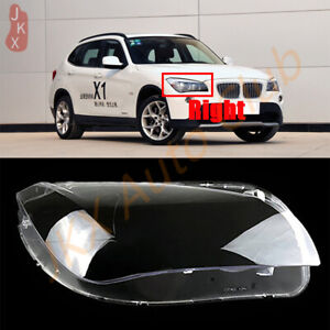 For BMW X1 E84 2010-2014 n Right Side Headlight Clear Lens Shell + Seal Glue