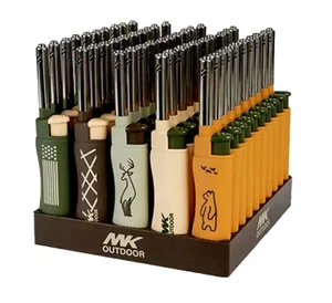 NEW Multipurpose MK Outdoor Series Lighters PACK OF 50 - Picture 1 of 10