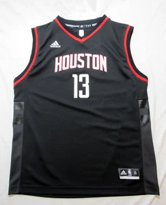 Camiseta Adidas Houston Rockets #13 James Harden NBA Negra Talla Juvenil XL (18/20) - Imagen 1 de 10