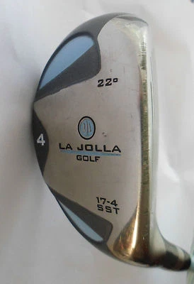 Ladies La Jolla 22 degree 4 HYBRID Ladies Flex Graphite Shaft  PLUS HEADCOVER - Image 1 of 4