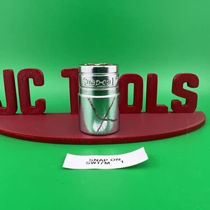 Snap On SW-17M 1/2" Drive 12-Point Metric 17mm Shallow Chrome Socket 1 - Picture 1 of 8