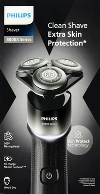 Philips Rasierer Serie 5000X Akku Nass- u. Trockenrasierer schwarz X5004/00  - Bild 1 von 4