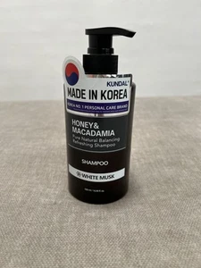 Kundal Honig & Macadamia Shampoo reiner natürlicher weißer Moschus 16,9oz 500ml Korea - Bild 1 von 5