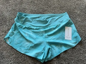 Pantaloncini donna Athleta XL corsa con esso 3,5” atletica corsa attiva palestra allenamento - Foto 1 di 10
