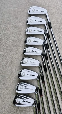 Ben Hogan 1981 Apex II White Cameo 2-EW RH Iron Set 38" AMF Apex Pro 4 Steel GC - Image 1 of 4