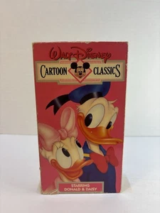 Walt Disney Cartoon Classics - V. 7 - Starring Donald Daisy (VHS, 1991) - Imagen 1 de 11