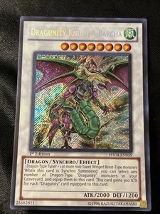 Yugioh Dragunity Ritter - Barcha HA04-DE059 Secret Rare 1. Auflage LP - Bild 1 von 2