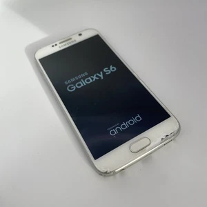 Samsung Galaxy S6 SM-G920F - 32GB - White Pearl (Unlocked) Average Condition - Zdjęcie 1 z 11