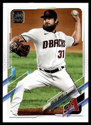 2021 Topps Caleb Smith Arizona Diamondbacks #141 - Image 1 of 2