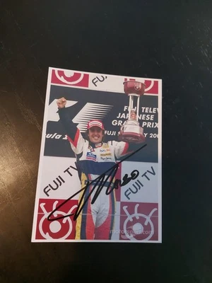 AK Autogramm Autogrammkarte Motorsport Formel 1 Fernando Alonso - Bild 1 von 2