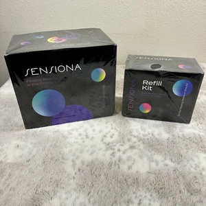 Kit de cera capilar Sensiona - Kit de depilación depilatoria de cera para el hogar con cera caliente nuevo - Imagen 1 de 9