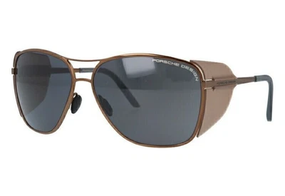 [New] Porsche Design Sunglasses P8600-D 62 w/ Case - Image 1 of 4