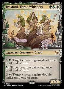 Trostani, Three Whispers (#322) - Showcase MKM NM MTG - Picture 1 of 1