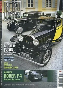 RETROVISEUR n°181 MATRA 530 BUGATTI VOISIN FORD V8 ROVER P4 - Imagen 1 de 1