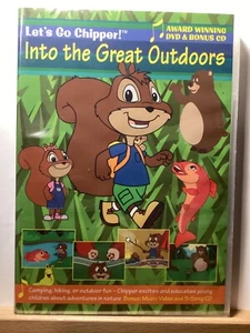 Lets Go Chipper: Into the Great Outdoors (DVD, 2011, 2-Disc Set, DVD/CD) - Imagen 1 de 2