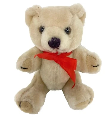 Vintage Teddy Bear Wang’s Intl  Bear Movable Arms & Legs  Plush Teddy - Image 1 of 4