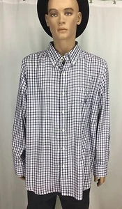 Camicia Chaps multicolore a quadri uomo taglia grande 160928CJH/MHB - Foto 1 di 7