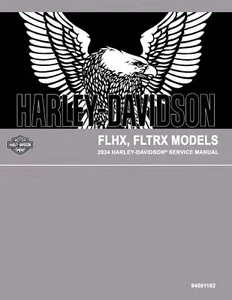 Printed Service Repair Work Shop Manual 2024 Harley Davidson FLHX Street Glide - Picture 1 of 18