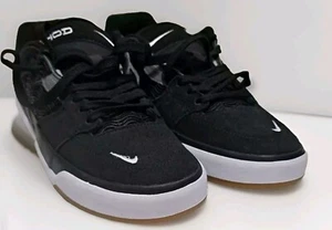 Nike SB Ishod Wair schwarzweiß dunkelgrau Kaugummi DC7232-001 Gr. 6,5 Herren Skateschuhe - Bild 1 von 10