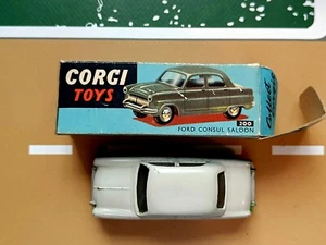 Corgi Toys 200 Ford Consul edizione tarda con scatola originale - Foto 1 di 16