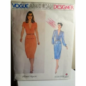 VOGUE Albert Nipon Sewing Pattern 2361 Misses Top and Skirt UNCUT! Size US:10 - Picture 1 of 10