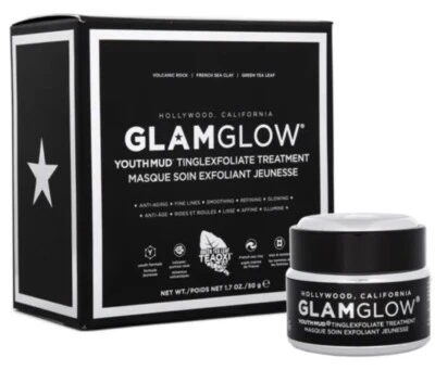 GlamGlow Youthmud Hollywood California Glow Stimulating Treatment 1.7oz Sealed - Image 1 of 4