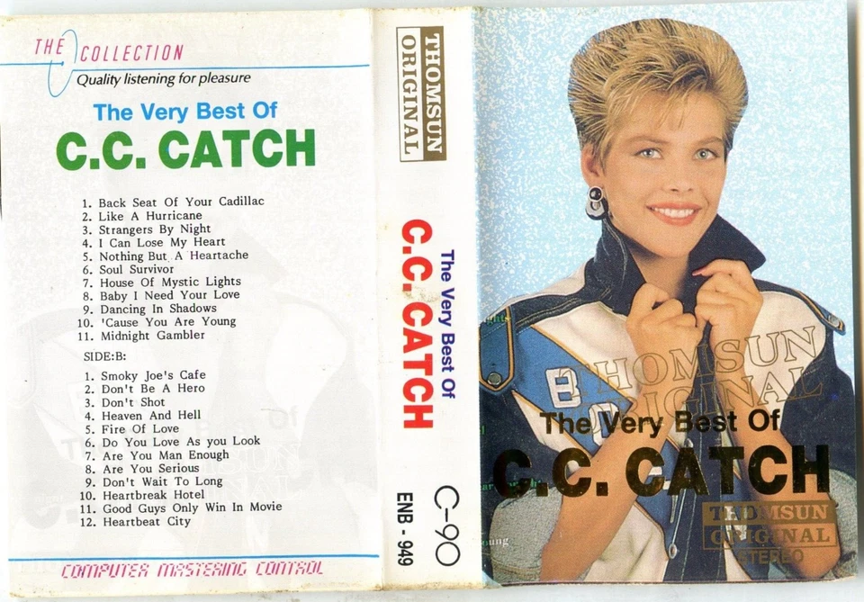 C.C. CATCH "THE VERY BEST OF" MIDDLE EAST K7 CASSETTE TAPE MC MOYEN O / + RARE + - Photo 1/4