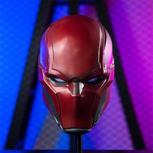 Batman: Arkham Knight Red Hood Jason Todd Helmet Robin Cosplay Mask Head Cover - Picture 1 of 12