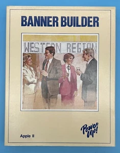 Banner Builder for Apple II Computers – Complete In Box - Picture 1 of 3