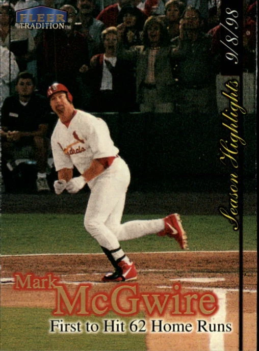 1998 Fleer Tradition Update Baseball "Main Set" Base Cards - Image 1 of 1