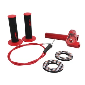 7/8" 22MM Handle Grips Twist Throttle Universal For Motorcycle Dirt Bikes Enduro - Picture 1 of 11