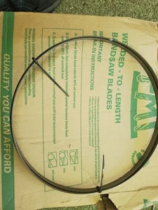 120" (10'0") X 0.500" X 0.035 X 14 TPI BAND SAW BLADE. 10 Feet. Free Ship USA - Picture 1 of 5