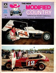 1980 Flemington Speedway Program Frank Cozze and Bryan Quinlan - Picture 1 of 1